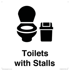 Toilets: Stalls with Sanitary Bin